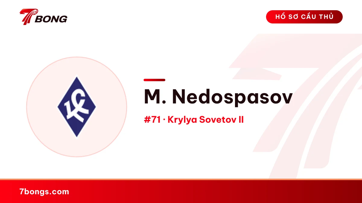 M. Nedospasov — Krylya Sovetov II