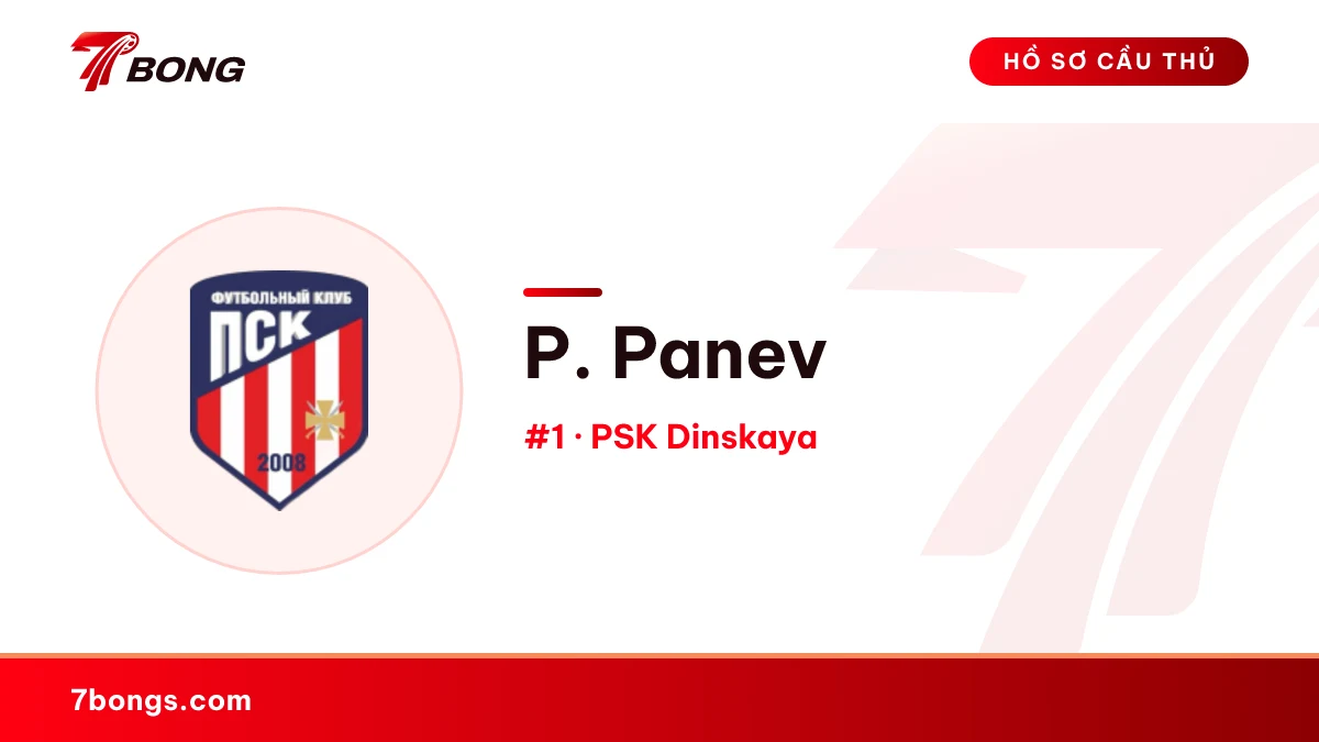 P. Panev — PSK Dinskaya