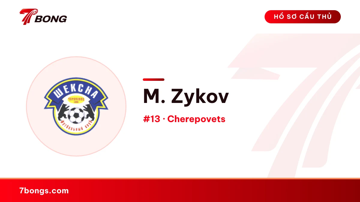 M. Zykov — Cherepovets