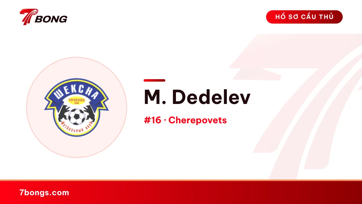 M. Dedelev — Cherepovets