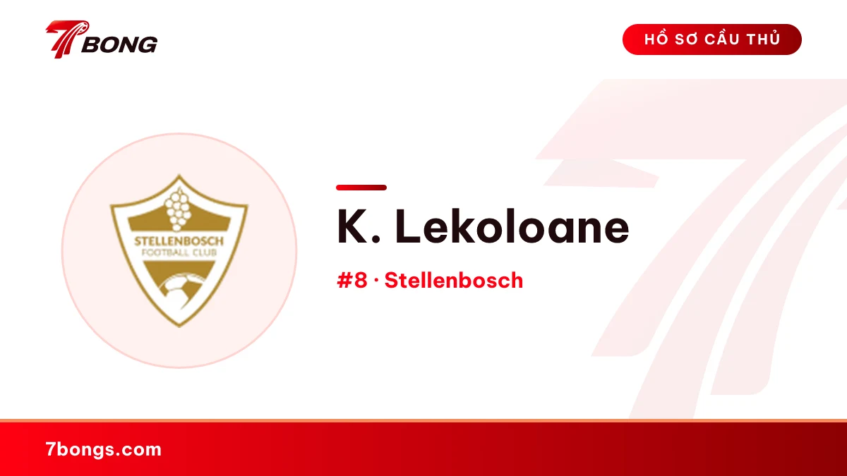 K. Lekoloane — Stellenbosch