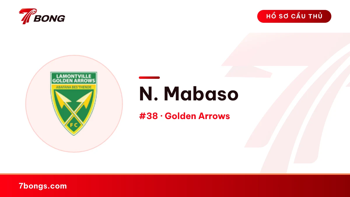 N. Mabaso — Golden Arrows