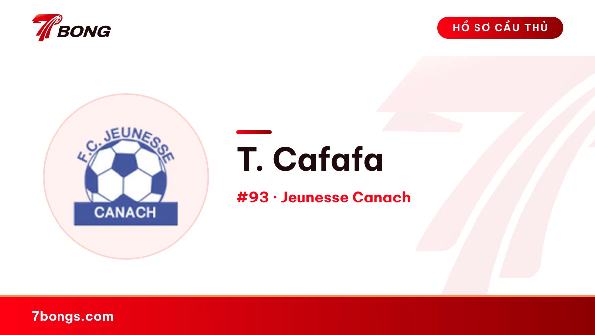 T. Cafafa — Jeunesse Canach