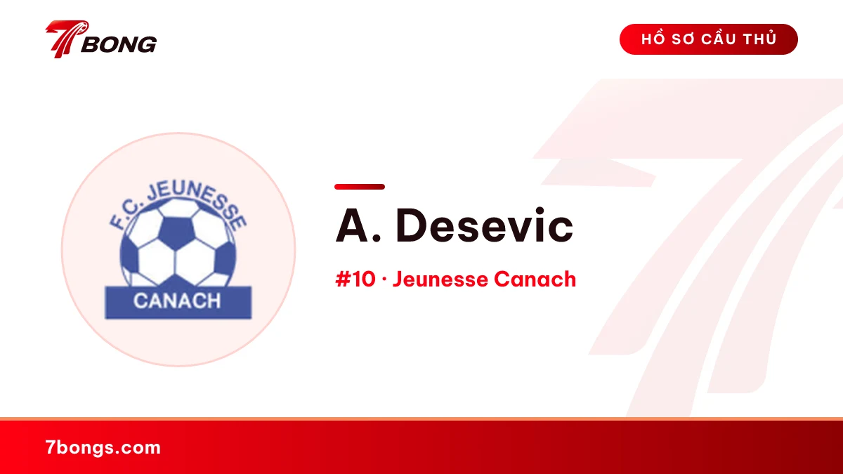 A. Desevic — Jeunesse Canach