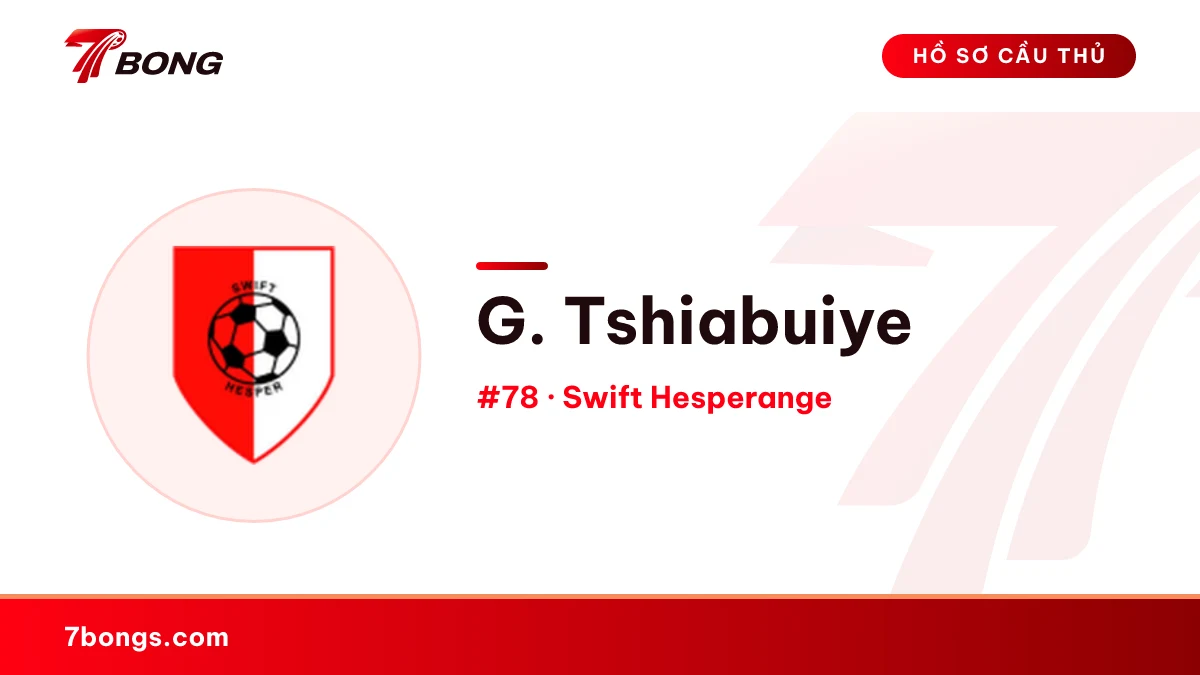 G. Tshiabuiye — Swift Hesperange