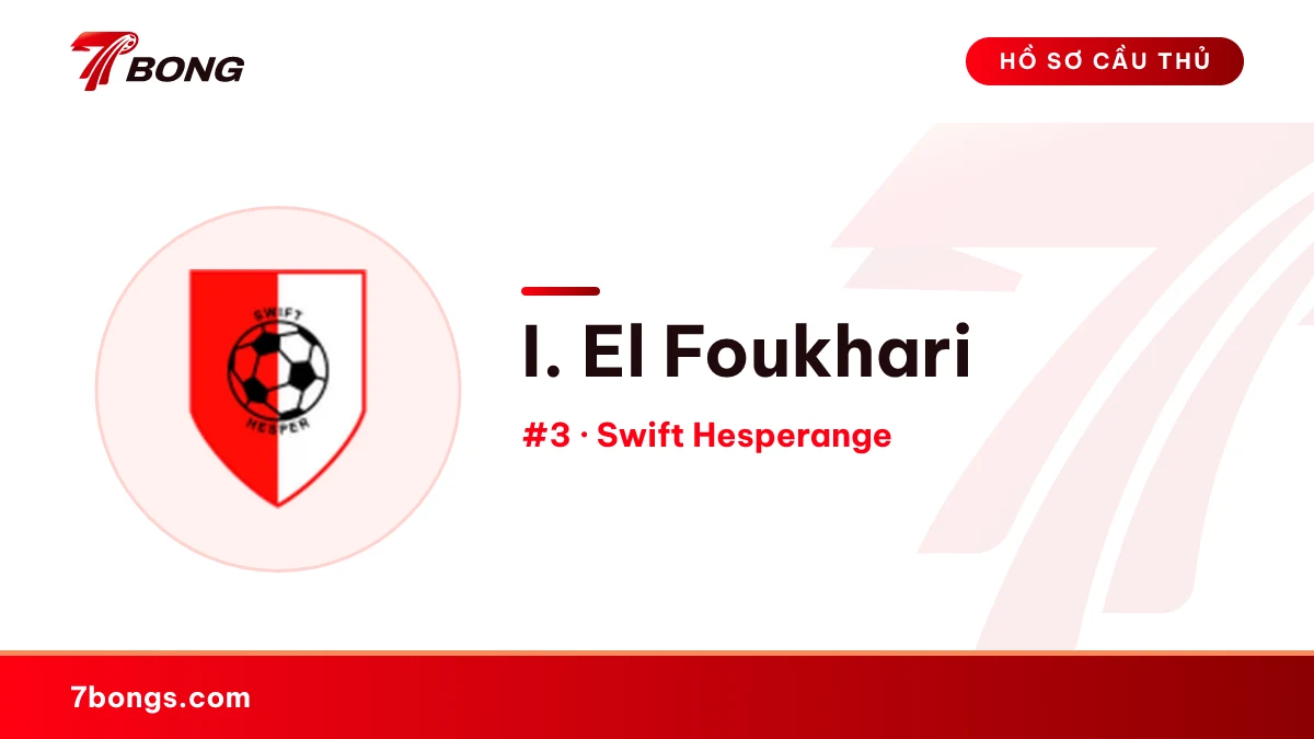 I. El Foukhari — Swift Hesperange