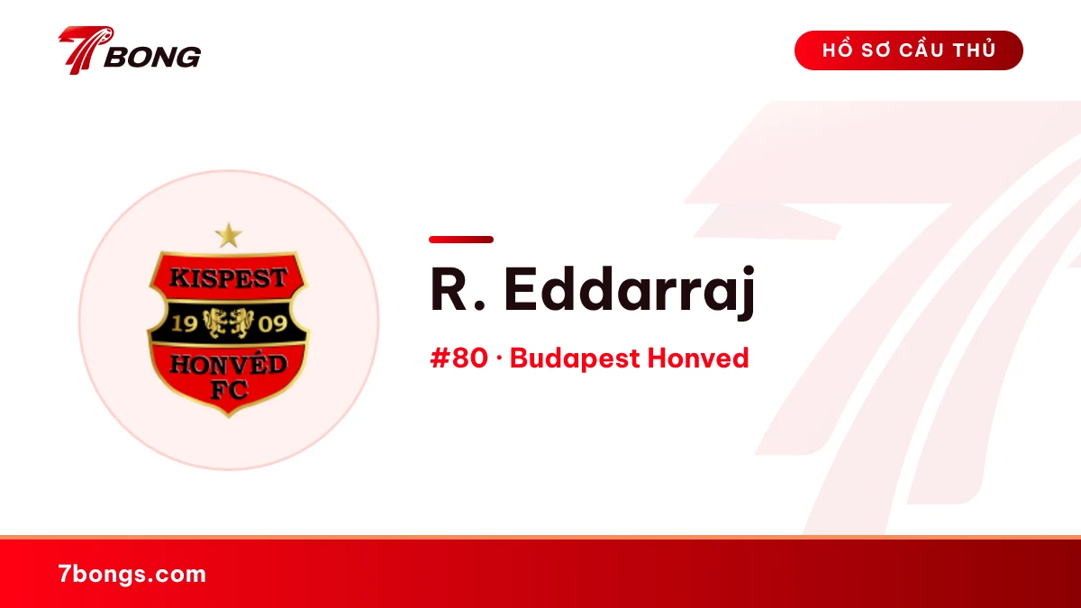 R. Eddarraj — Budapest Honved