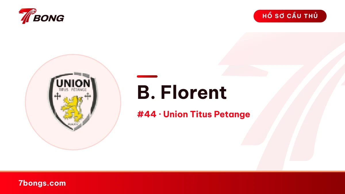 B. Florent — Union Titus Petange