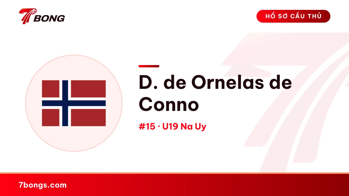 D. de Ornelas de Conno — U19 Na Uy