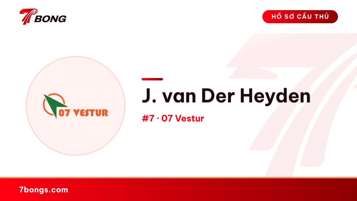 J. van Der Heyden — 07 Vestur
