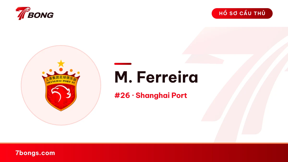 M. Ferreira — Shanghai Port