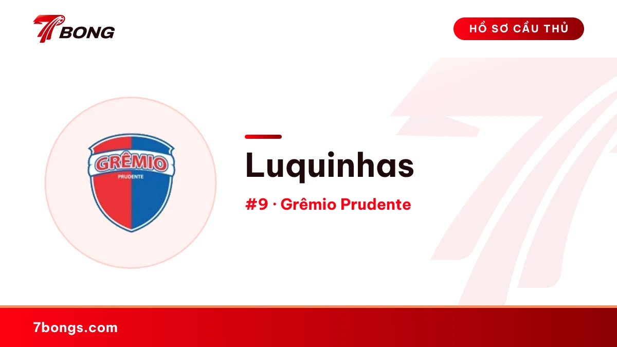 Luquinhas — Grêmio Prudente