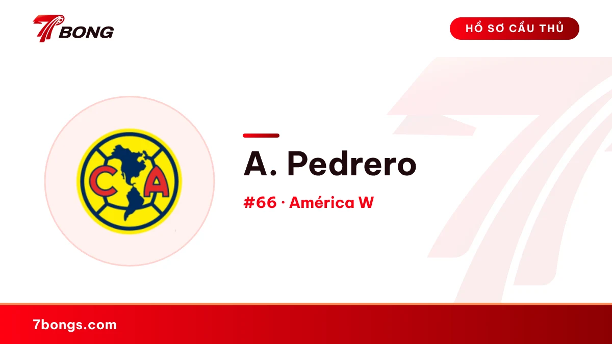 A. Pedrero — América W