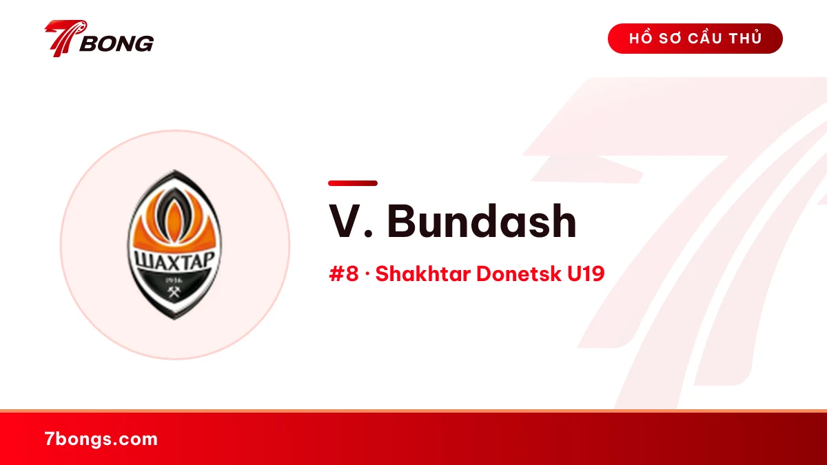 V. Bundash — Shakhtar Donetsk U19