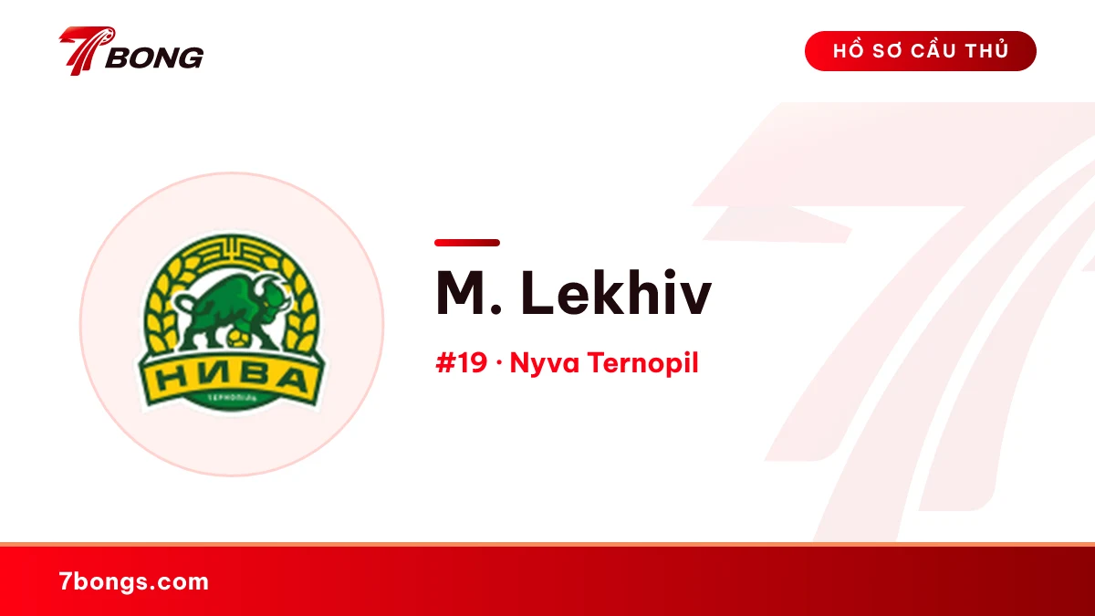 M. Lekhiv — Nyva Ternopil
