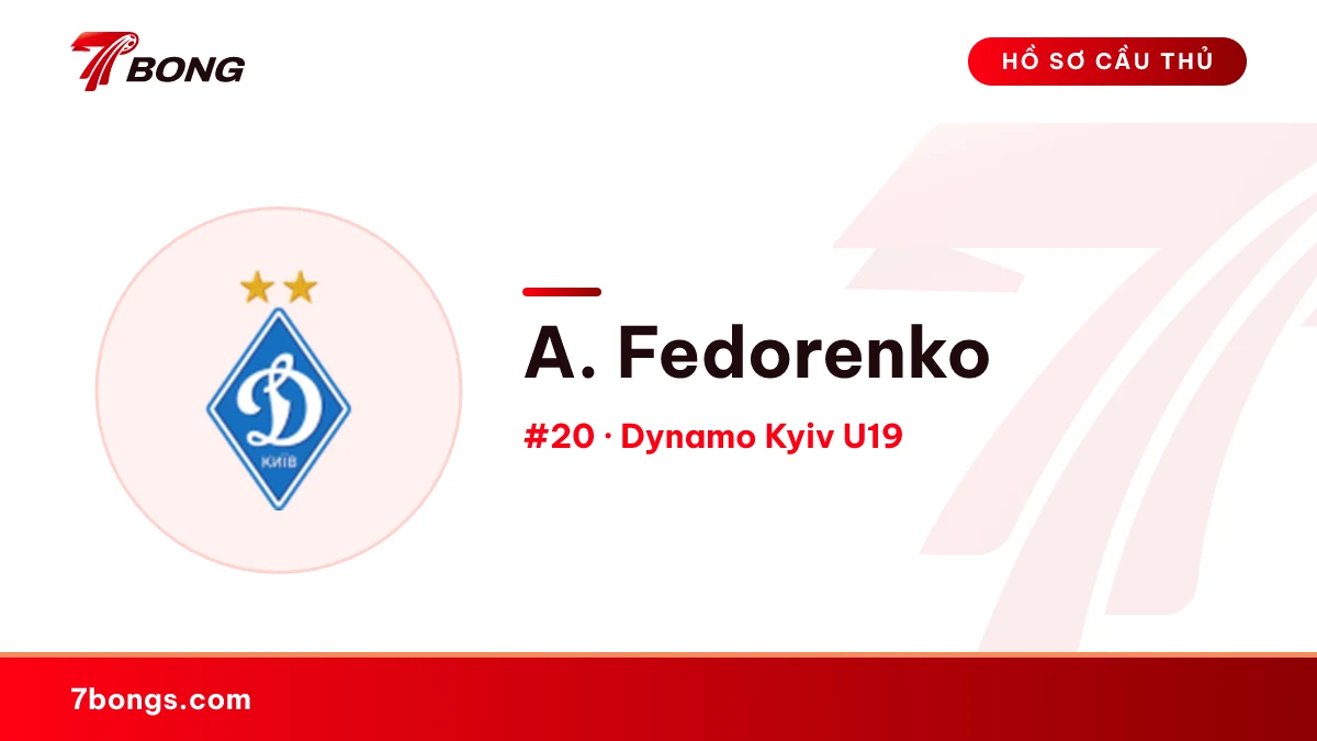 A. Fedorenko — Dynamo Kyiv U19