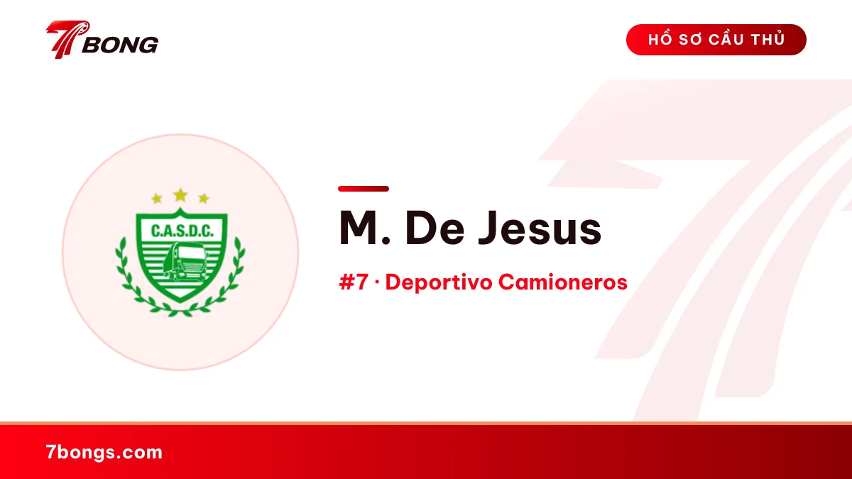 M. De Jesus — Deportivo Camioneros