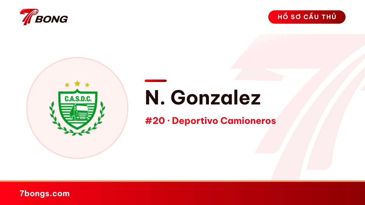 N. Gonzalez — Deportivo Camioneros