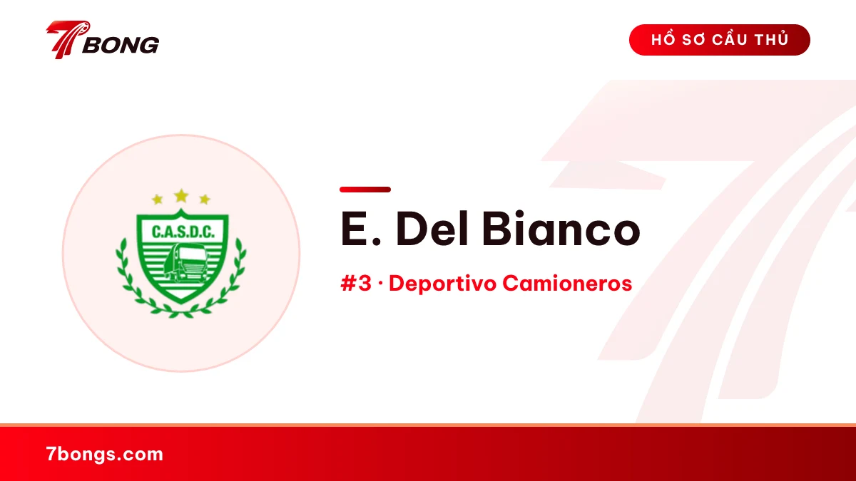 E. Del Bianco — Deportivo Camioneros