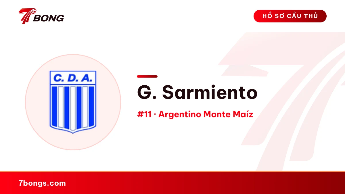 G. Sarmiento — Argentino Monte Maíz