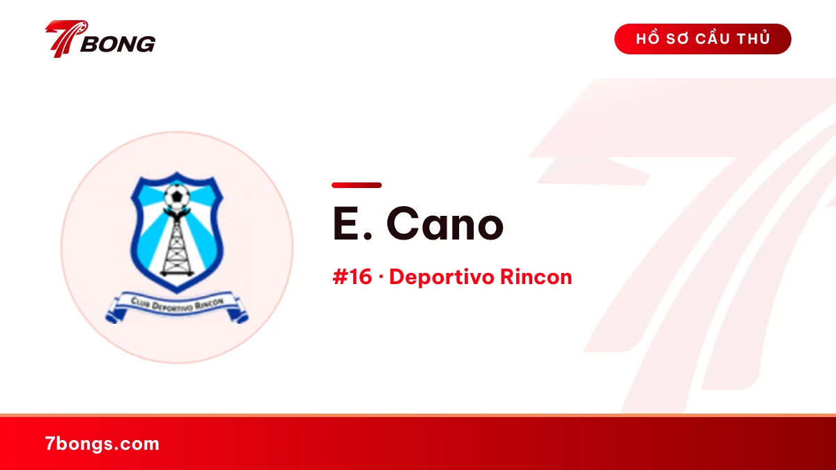 E. Cano — Deportivo Rincon