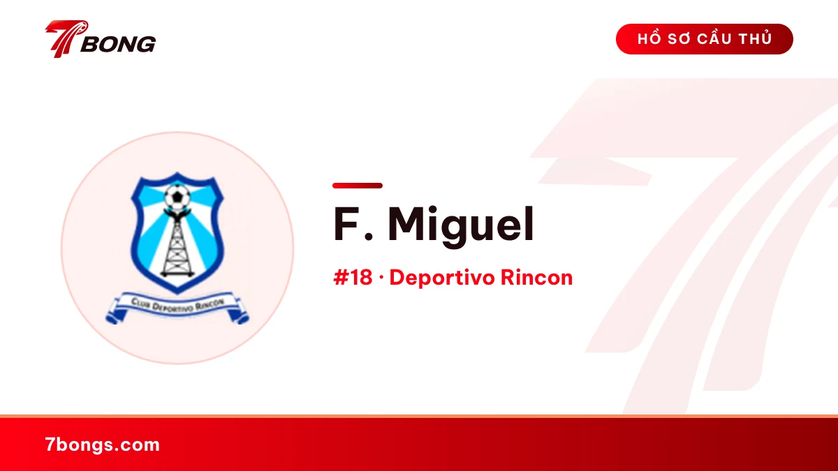 F. Miguel — Deportivo Rincon