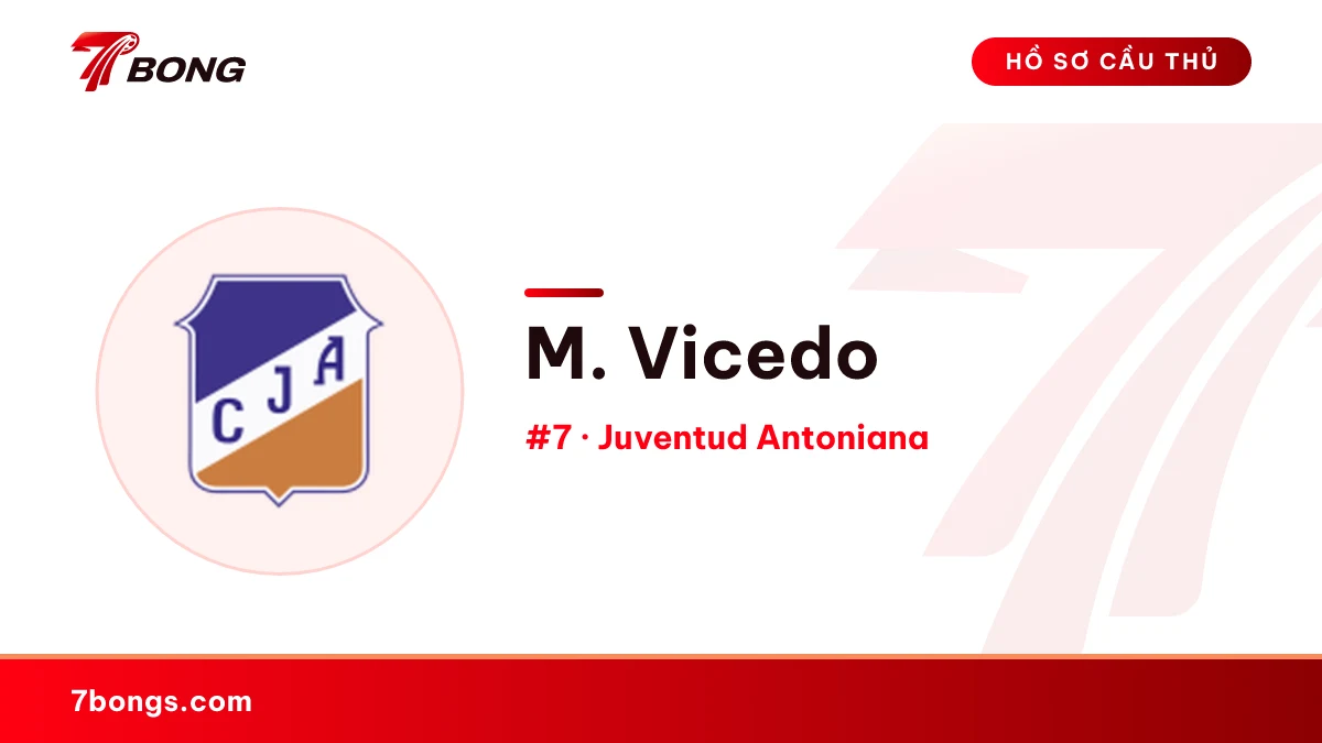 M. Vicedo — Juventud Antoniana