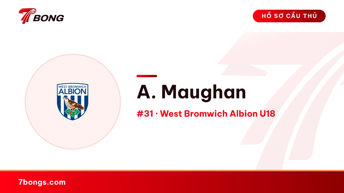 A. Maughan — West Bromwich Albion U18