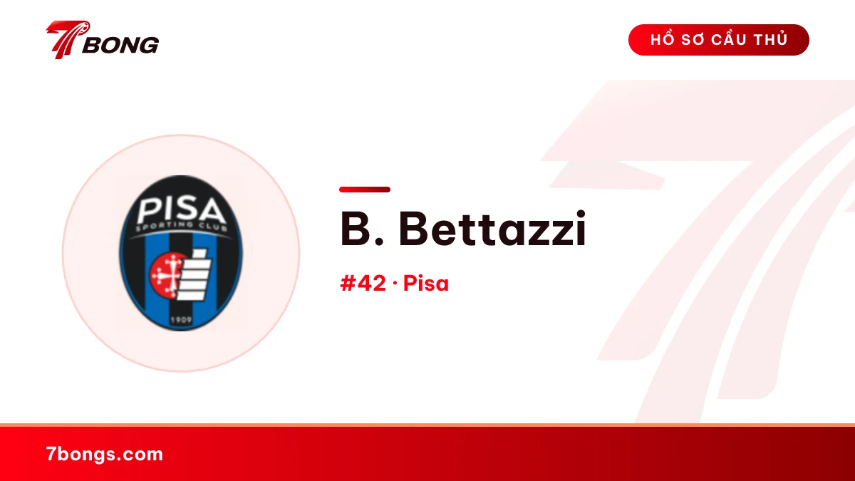 B. Bettazzi — Pisa