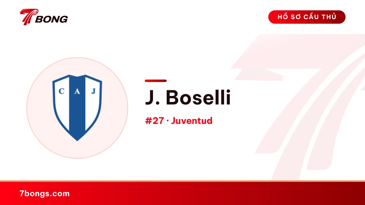 J. Boselli — Juventud