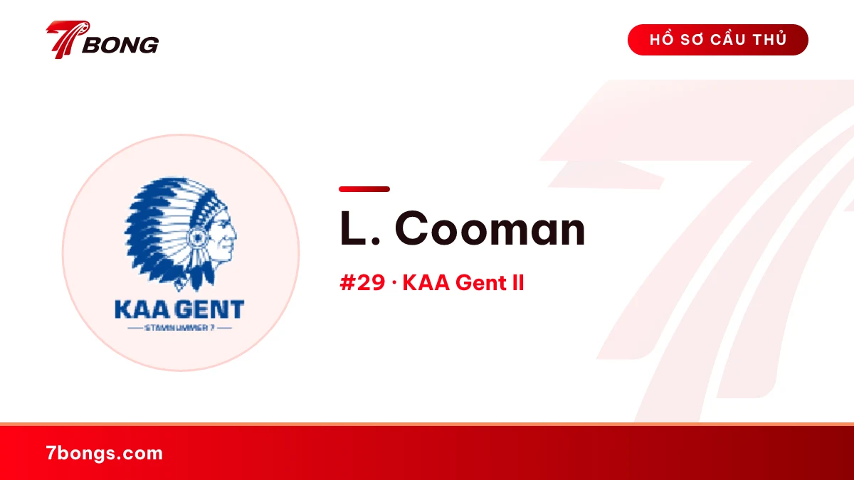 L. Cooman — KAA Gent II