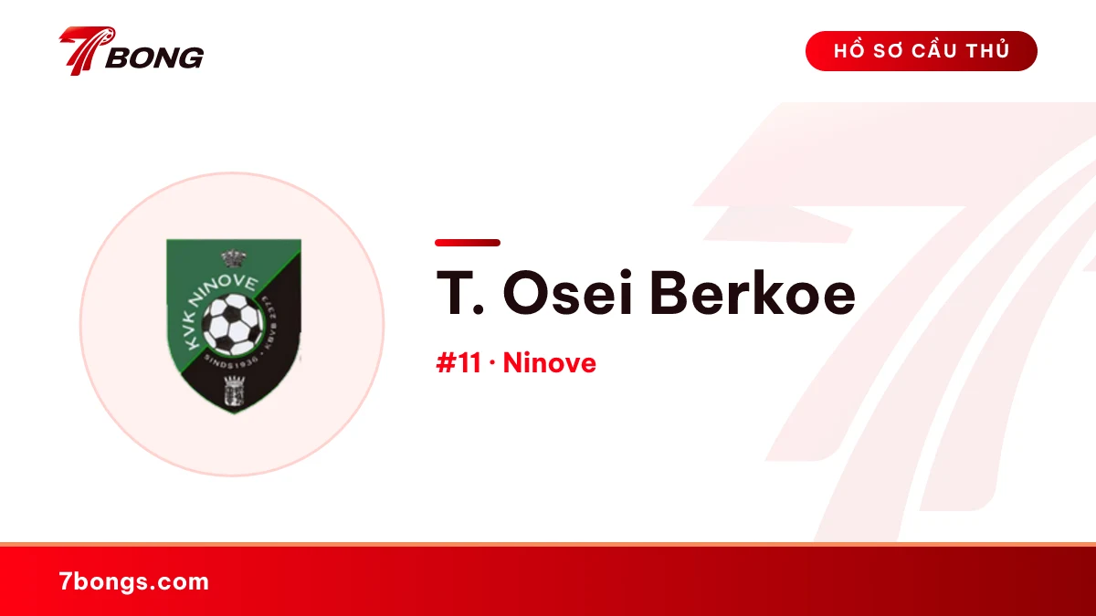 T. Osei Berkoe — Ninove