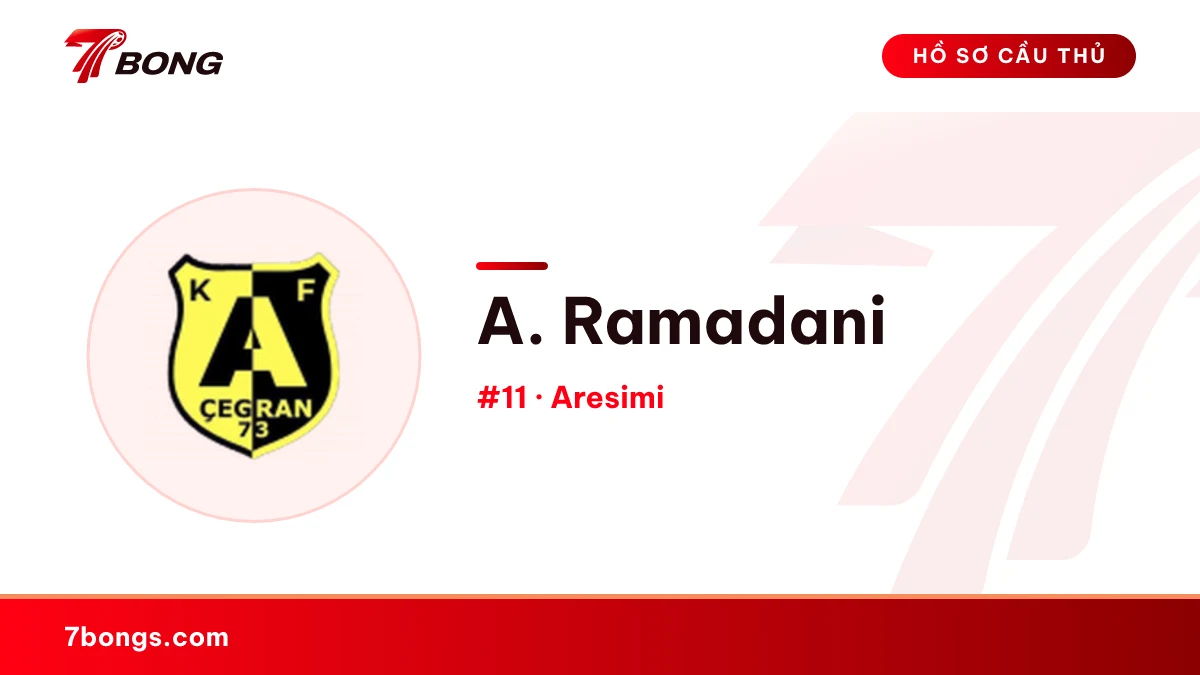 A. Ramadani — Aresimi