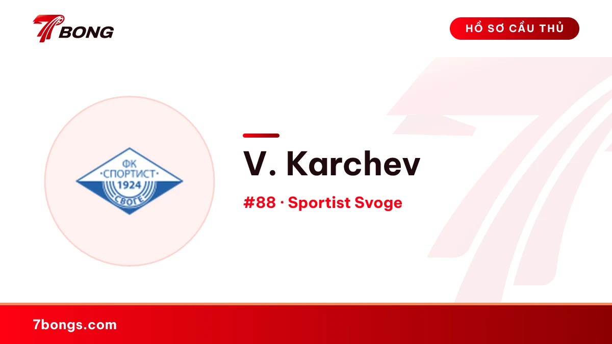V. Karchev — Sportist Svoge