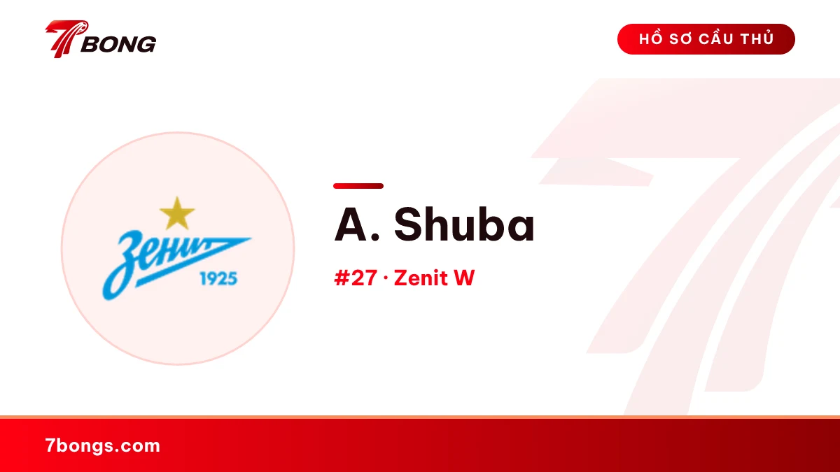 A. Shuba — Zenit W