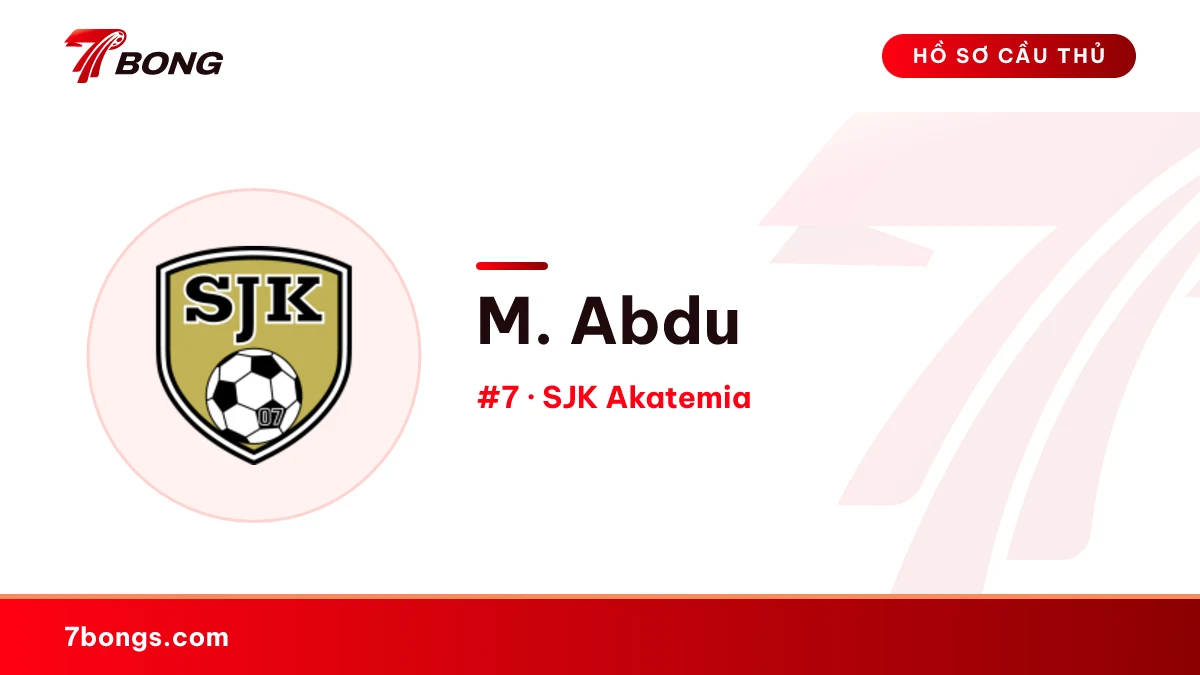 M. Abdu — SJK Akatemia