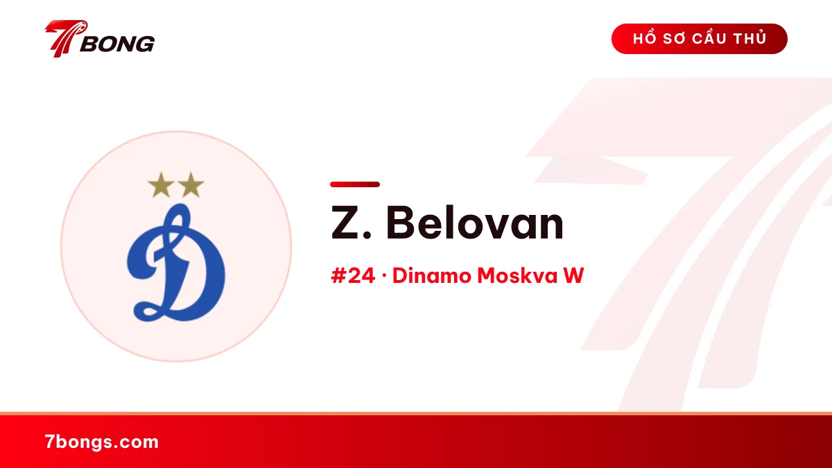 Z. Belovan — Dinamo Moskva W