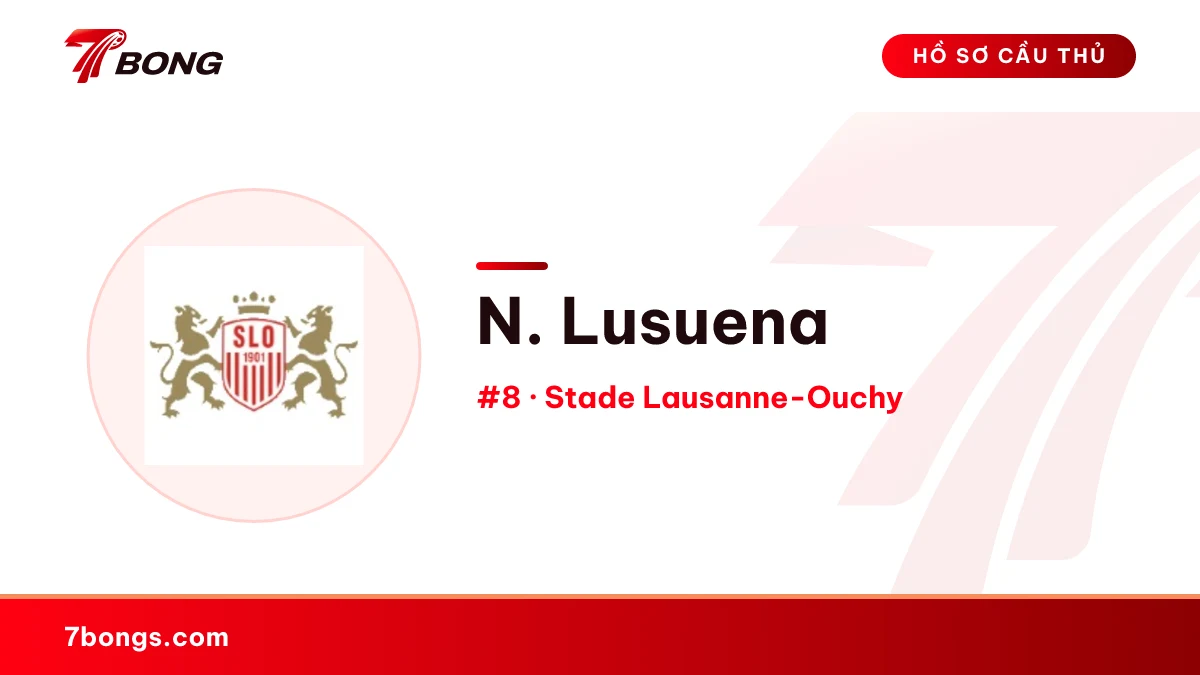 N. Lusuena — Stade Lausanne-Ouchy