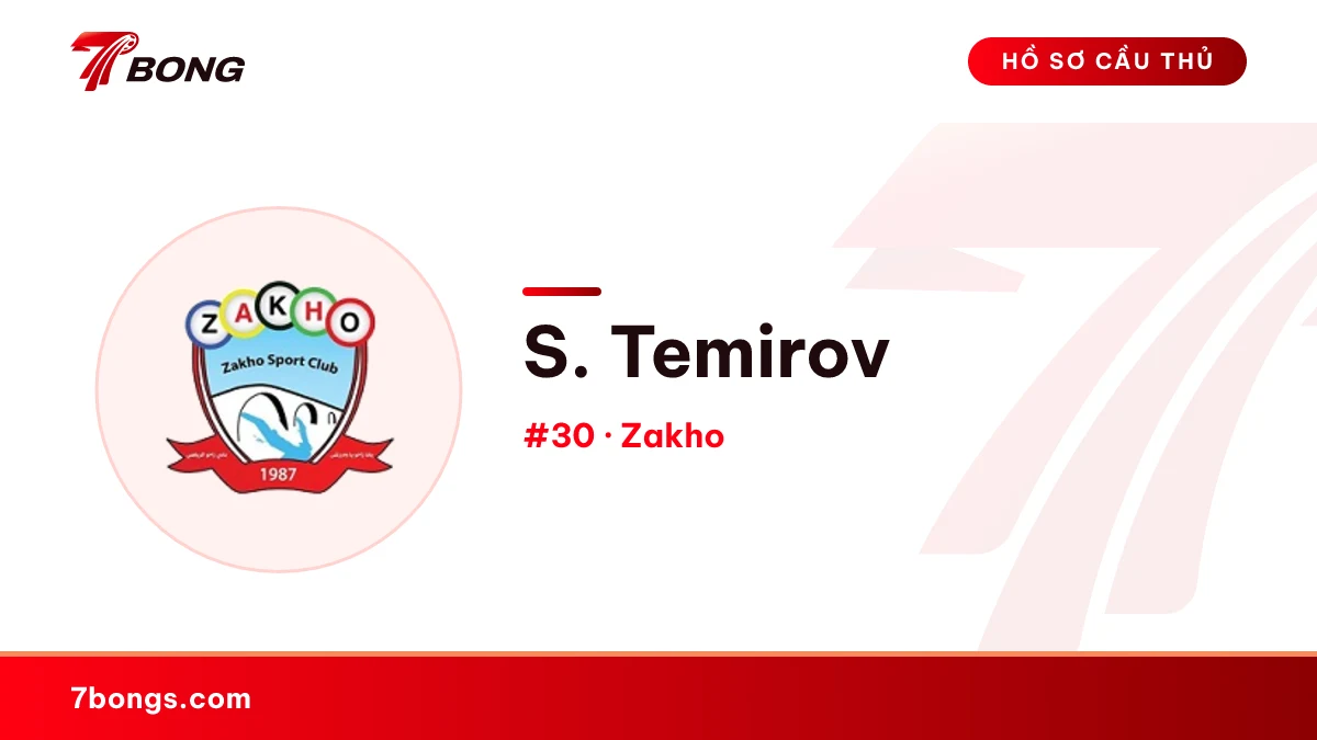 S. Temirov — Zakho