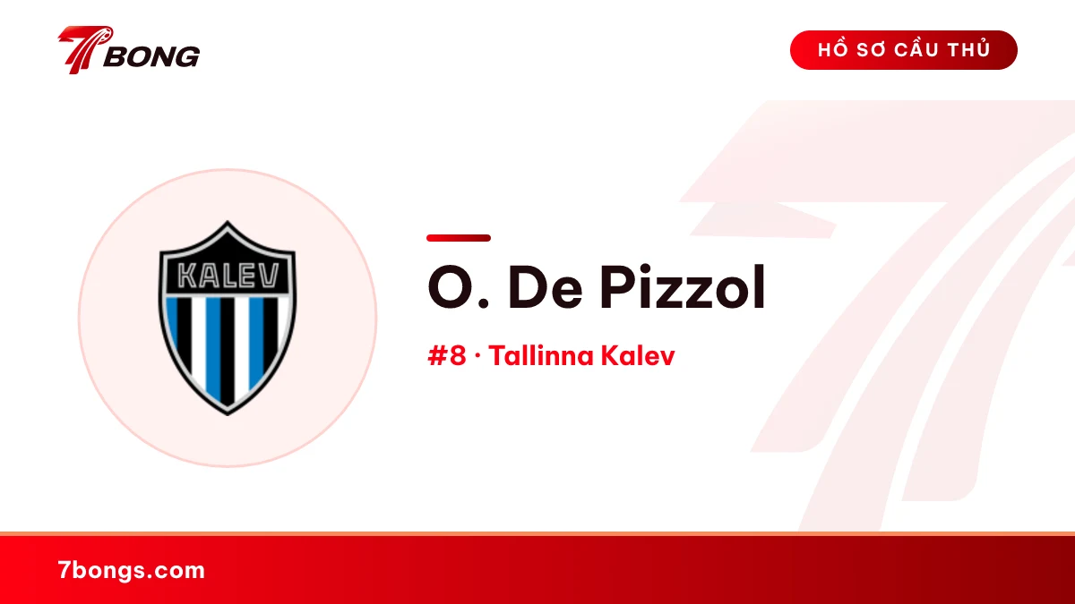O. De Pizzol — Tallinna Kalev