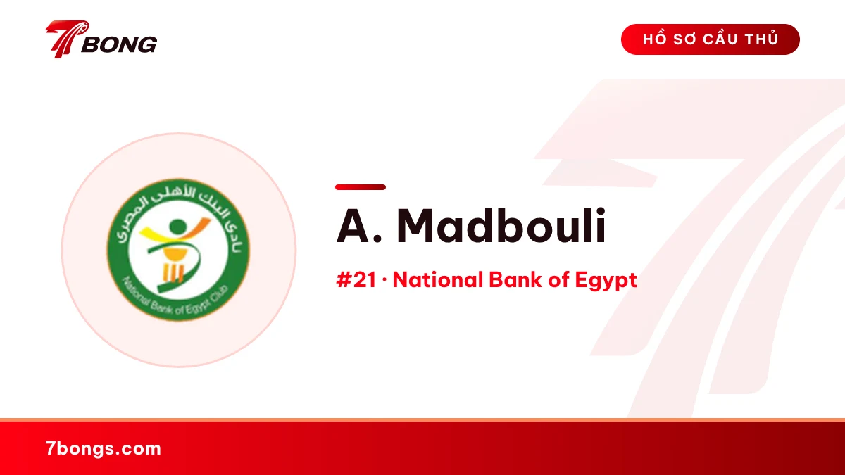 A. Madbouli — National Bank of Egypt