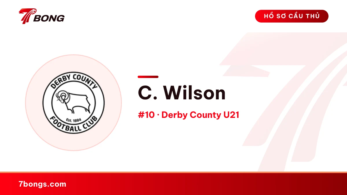 C. Wilson — Derby County U21