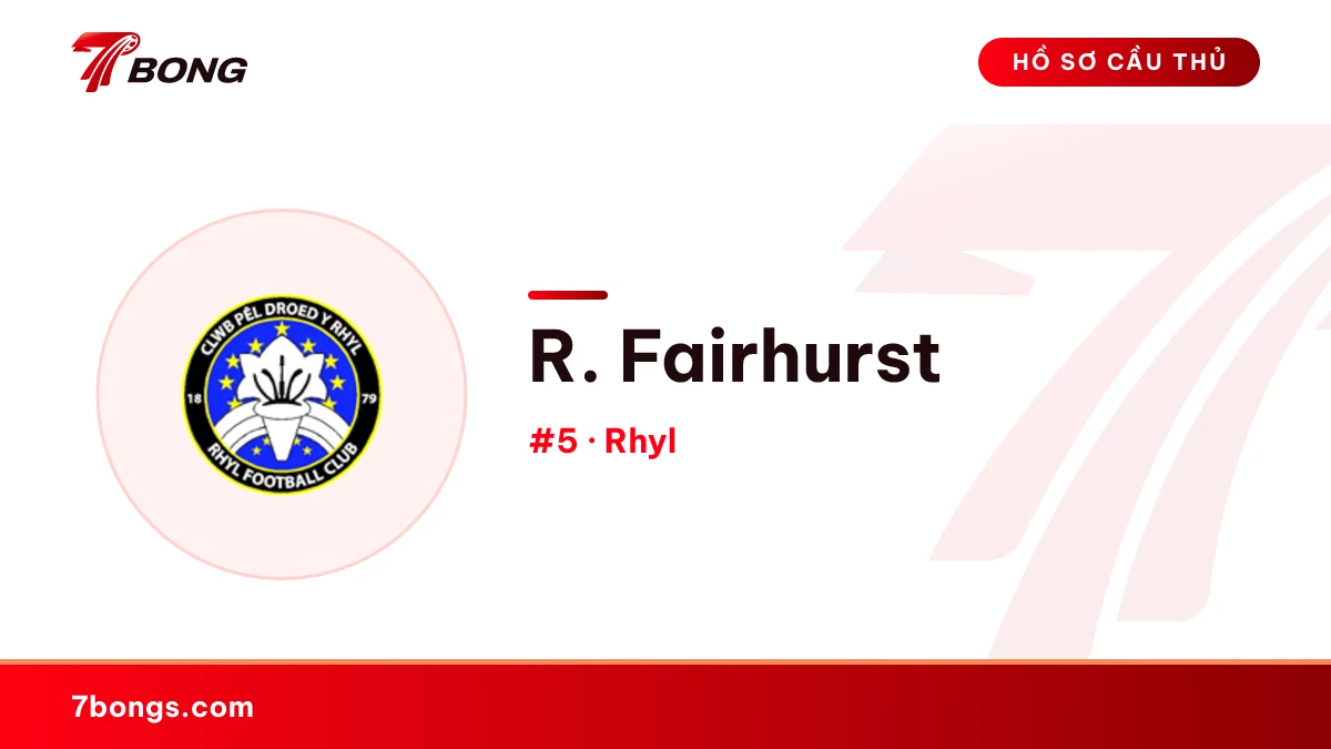 R. Fairhurst — Rhyl