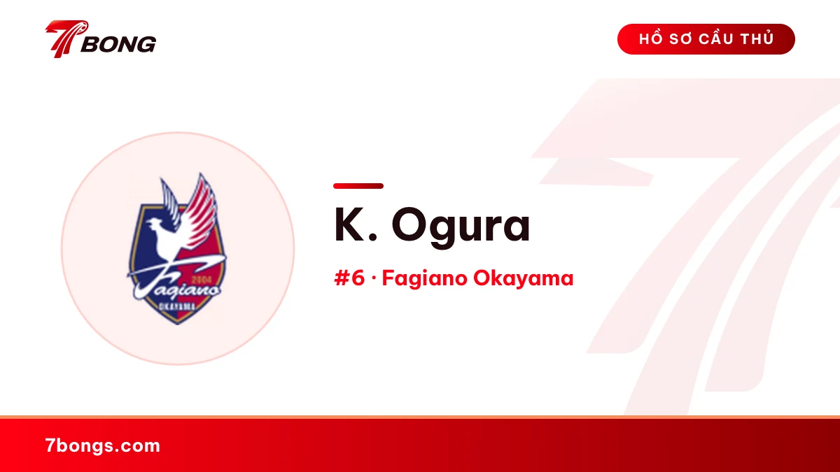 K. Ogura — Fagiano Okayama