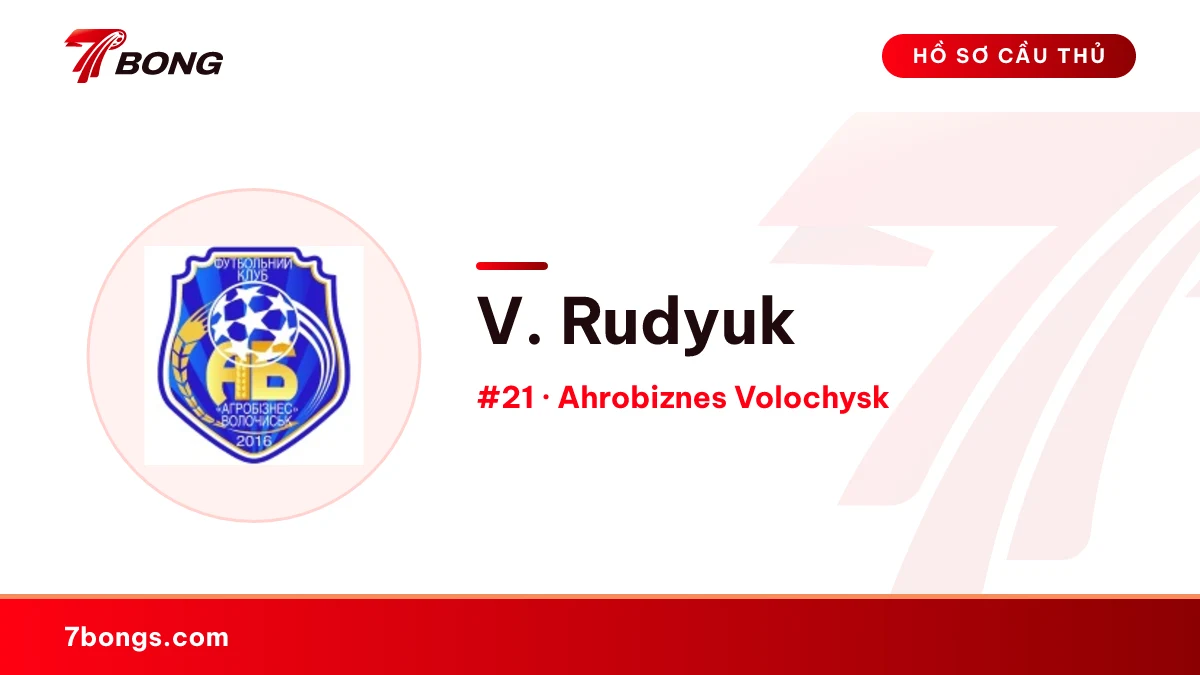 V. Rudyuk — Ahrobiznes Volochysk