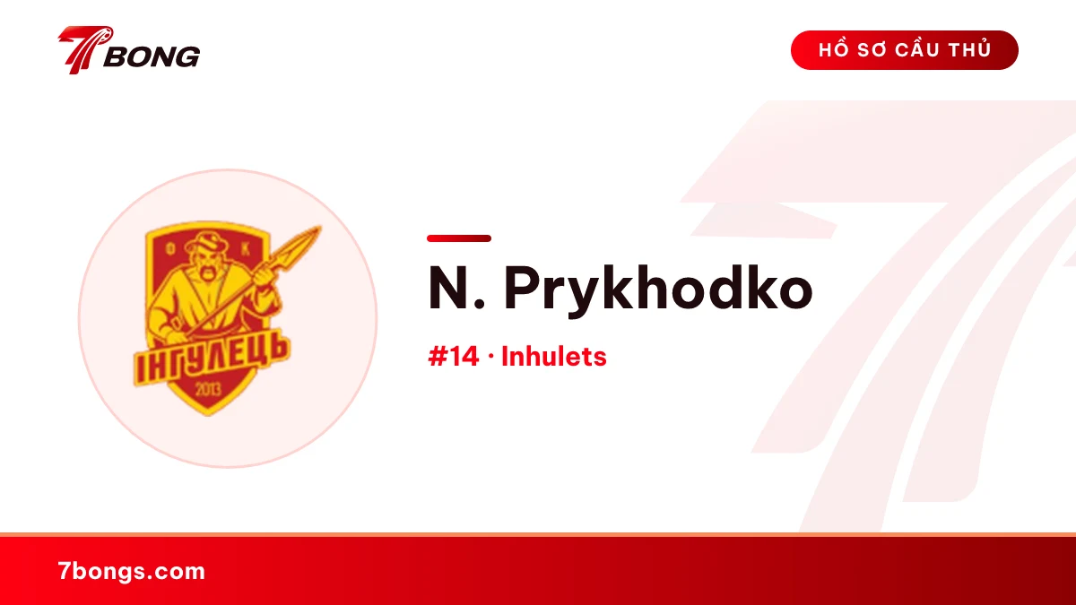 N. Prykhodko — Inhulets