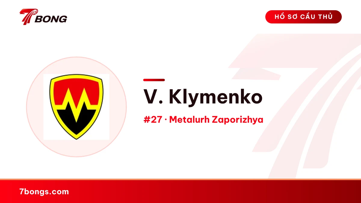 V. Klymenko — Metalurh Zaporizhya