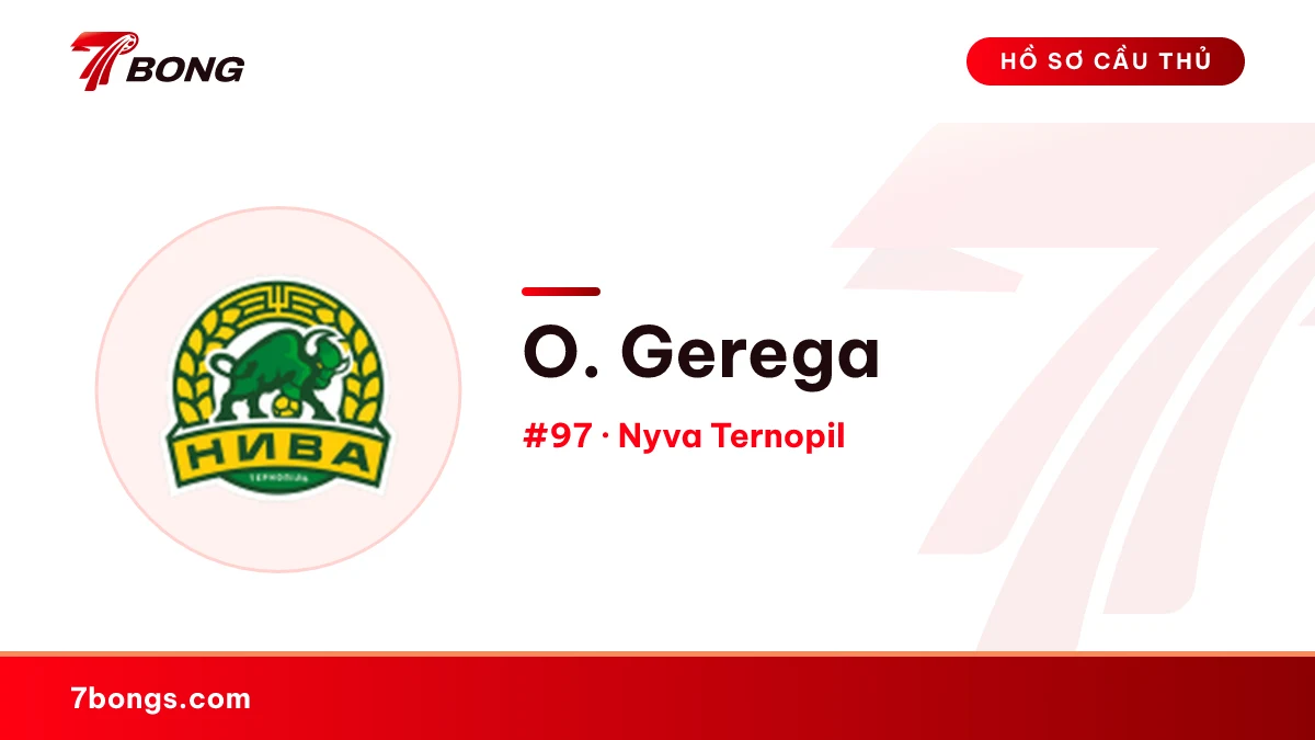 O. Gerega — Nyva Ternopil