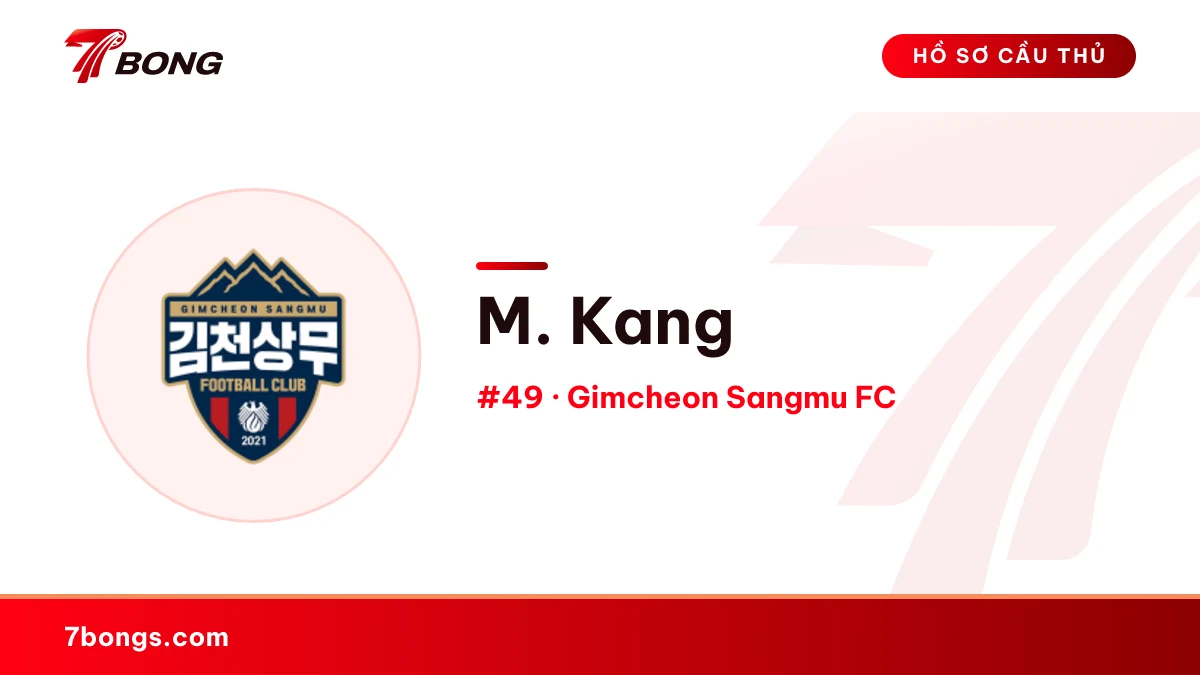 M. Kang — Gimcheon Sangmu FC