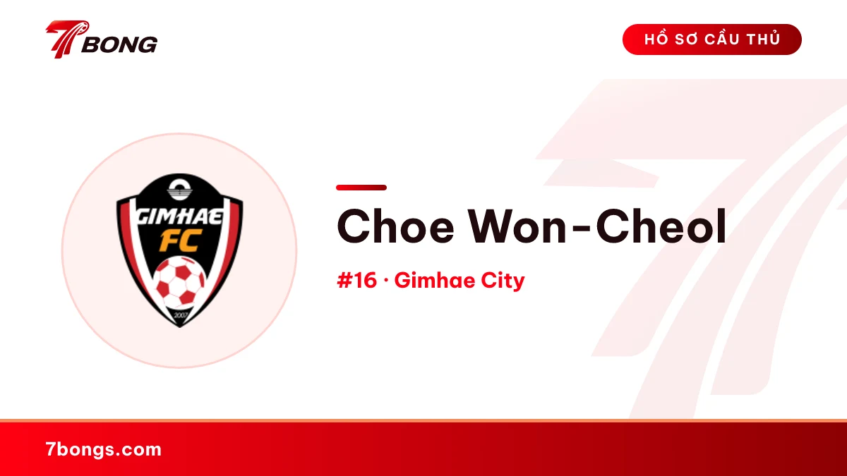 Choe Won-Cheol — Gimhae City